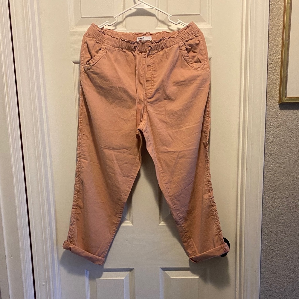Sonoma Light Pink Drawstring Pants